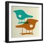 Eames La Chaise Chairs II-Anita Nilsson-Framed Premium Giclee Print