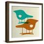 Eames La Chaise Chairs II-Anita Nilsson-Framed Premium Giclee Print