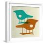 Eames La Chaise Chairs II-Anita Nilsson-Framed Premium Giclee Print