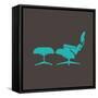 Eames Lounge Chair and Ottoman I-Anita Nilsson-Framed Stretched Canvas