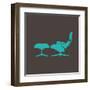 Eames Lounge Chair and Ottoman I-Anita Nilsson-Framed Art Print