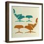 Eames Lounge Chairs II-Anita Nilsson-Framed Premium Giclee Print