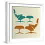 Eames Lounge Chairs II-Anita Nilsson-Framed Premium Giclee Print