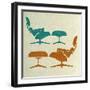 Eames Lounge Chairs II-Anita Nilsson-Framed Art Print