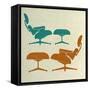 Eames Lounge Chairs II-Anita Nilsson-Framed Stretched Canvas