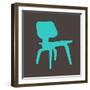 Eames Molded Plywood Chair II-Anita Nilsson-Framed Art Print