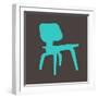 Eames Molded Plywood Chair II-Anita Nilsson-Framed Art Print