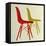 Eames Plastic Side Chairs I-Anita Nilsson-Framed Stretched Canvas