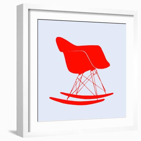 Eames Rocking Chair Red-Anita Nilsson-Framed Premium Giclee Print