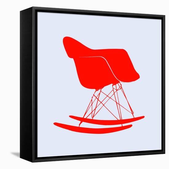 Eames Rocking Chair Red-Anita Nilsson-Framed Stretched Canvas