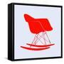 Eames Rocking Chair Red-Anita Nilsson-Framed Stretched Canvas