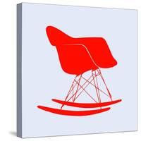 Eames Rocking Chair Red-Anita Nilsson-Stretched Canvas