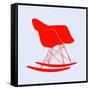 Eames Rocking Chair Red-Anita Nilsson-Framed Stretched Canvas