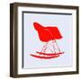 Eames Rocking Chair Red-Anita Nilsson-Framed Art Print