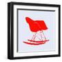 Eames Rocking Chair Red-Anita Nilsson-Framed Art Print