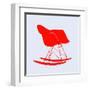 Eames Rocking Chair Red-Anita Nilsson-Framed Art Print