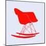 Eames Rocking Chair Red-Anita Nilsson-Mounted Art Print