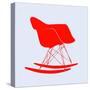 Eames Rocking Chair Red-Anita Nilsson-Stretched Canvas