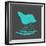 Eames Rocking Chair Teal-Anita Nilsson-Framed Art Print