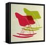 Eames Rocking Chairs II-Anita Nilsson-Framed Stretched Canvas