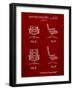 Eames Upholstered Chair Patent-Cole Borders-Framed Art Print