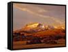 Ear Mountain Along the Rocky Mountain Front, Montana, USA-Chuck Haney-Framed Stretched Canvas