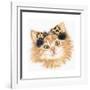 Ear Muff Kitten-Karen Middleton-Framed Giclee Print