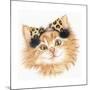 Ear Muff Kitten-Karen Middleton-Mounted Giclee Print