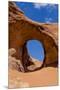 Ear of the Wind Arch, Monument Valley Navajo Tribal Park, Monument Valley, Utah-Michael DeFreitas-Mounted Premium Photographic Print