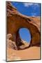 Ear of the Wind Arch, Monument Valley Navajo Tribal Park, Monument Valley, Utah-Michael DeFreitas-Mounted Photographic Print