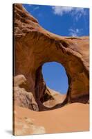 Ear of the Wind Arch, Monument Valley Navajo Tribal Park, Monument Valley, Utah-Michael DeFreitas-Stretched Canvas
