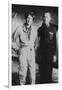 Earhart and Noonan, American Aviators-Science Source-Framed Giclee Print