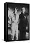 Earhart and Noonan, American Aviators-Science Source-Framed Stretched Canvas
