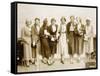 Earhart And The Ladies-null-Framed Stretched Canvas