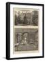 Earl Beaconsfield's Residence at Hughenden-null-Framed Giclee Print