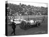 Earl Cooper and Eddie Hearne Driving Racing Cars, Tacoma Speedway (July 4, 1918)-Marvin Boland-Stretched Canvas