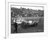 Earl Cooper and Eddie Hearne Driving Racing Cars, Tacoma Speedway (July 4, 1918)-Marvin Boland-Framed Giclee Print