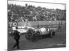 Earl Cooper and Eddie Hearne Driving Racing Cars, Tacoma Speedway (July 4, 1918)-Marvin Boland-Mounted Giclee Print