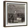 Earl De Grey and Ripon at Hull, Inauguration of the Statue of Her Majesty in the People's Park-null-Framed Giclee Print