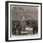 Earl De Grey and Ripon at Hull, Inauguration of the Statue of Her Majesty in the People's Park-null-Framed Giclee Print