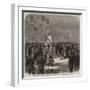 Earl De Grey and Ripon at Hull, Inauguration of the Statue of Her Majesty in the People's Park-null-Framed Giclee Print