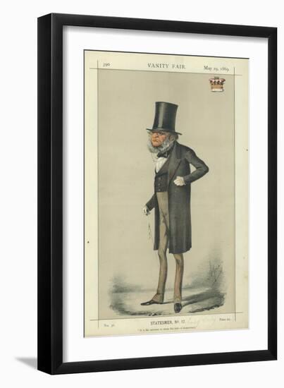 Earl Derby-Carlo Pellegrini-Framed Giclee Print