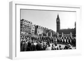 Earl Mountbatten's funeral, 1979-Alisdair Macdonald-Framed Photographic Print