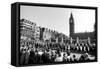 Earl Mountbatten's funeral, 1979-Alisdair Macdonald-Framed Stretched Canvas