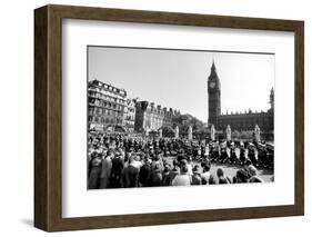 Earl Mountbatten's funeral, 1979-Alisdair Macdonald-Framed Photographic Print