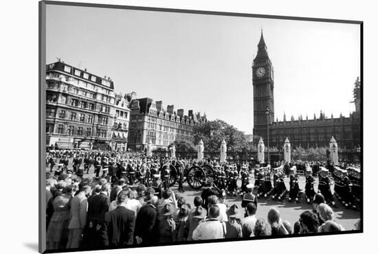 Earl Mountbatten's funeral, 1979-Alisdair Macdonald-Mounted Photographic Print