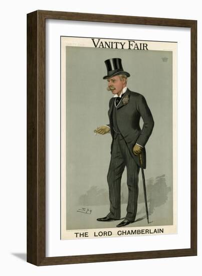 Earl of Clarendon, Vanity Fair-Leslie Ward-Framed Art Print