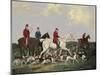 Earl of Derby's Stag Hounds-Barenger-Mounted Art Print