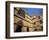 Earl of Pembroke Statue, Bodleian Library, Oxford, Oxfordshire, England, United Kingdom-Jean Brooks-Framed Photographic Print