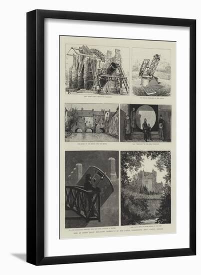 Earl of Rosse's Great Reflecting Telescopes at Birr Castle, Parsonstown, King's County, Ireland-null-Framed Giclee Print